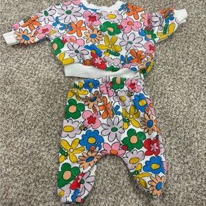 Old Navy Colorful Floral Kids Matching Set